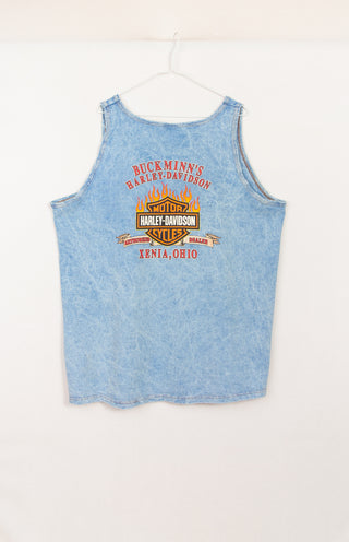 GOAT Vintage Harley Tank    Tees  - Vintage, Y2K and Upcycled Apparel