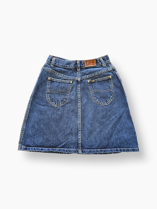 GOAT Vintage Lee's Denim Skirt    Shorts  - Vintage, Y2K and Upcycled Apparel