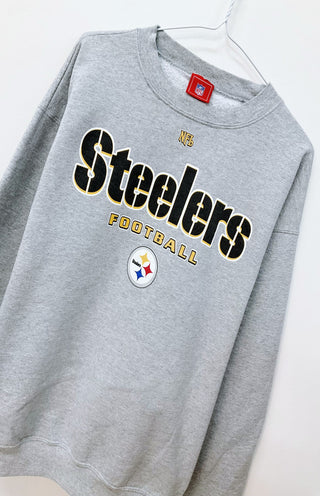 GOAT Vintage Steelers Football Sweatshirt    Sweatshirts  - Vintage, Y2K and Upcycled Apparel