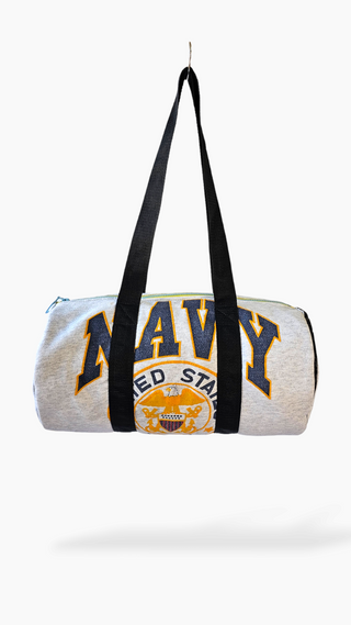 GOAT Vintage USA Navy Gym Bag    Bags  - Vintage, Y2K and Upcycled Apparel