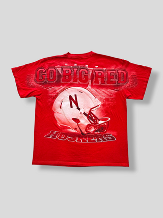 GOAT Vintage Huskers Sea of Red Tee    Tee  - Vintage, Y2K and Upcycled Apparel