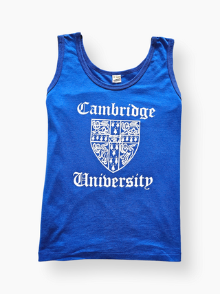GOAT Vintage Cambridge Tank    Tee  - Vintage, Y2K and Upcycled Apparel