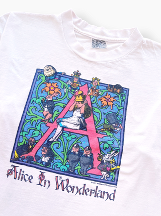 GOAT Vintage Alice in Wonderland Tee    Tee  - Vintage, Y2K and Upcycled Apparel