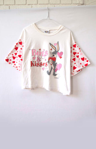 GOAT Vintage Bugs & Kisses Tank    Tee  - Vintage, Y2K and Upcycled Apparel