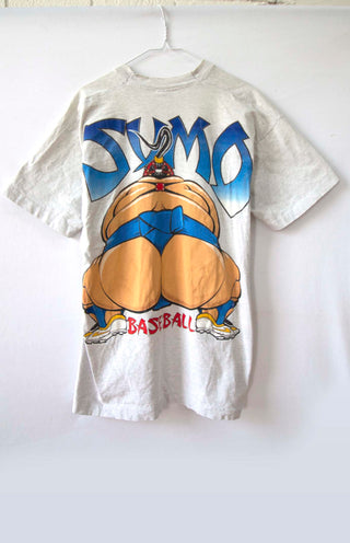 GOAT Vintage Sumo Baseball Tee    Tee  - Vintage, Y2K and Upcycled Apparel