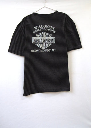 GOAT Vintage Wisconsin Harley Tee    T-Shirt  - Vintage, Y2K and Upcycled Apparel